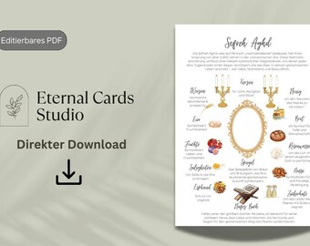 Sofreh Aghd Hochzeitskarte – Persische Hochzeitstradition – Weiß