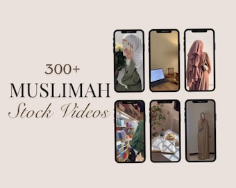 300+ luxe bundel moslima-hijabi-inhoud | Stockvideo's | PLR en MRR inbegrepen
