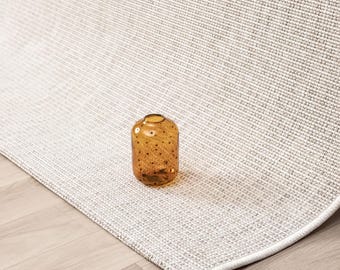 Custom Flatweave Area Rug: Cream, Handmade, Custom Sizes - Oval or Rectangle