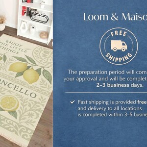 Tapete de cozinha Limoncello Lemon, estampa botânica em azulejo com citação de ramo de oliveira em tons de creme sálvia, decoração de fazenda italiana mediterrânea. imagem 14