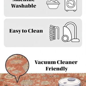 The image is a collage of three images, each depicting a different cleaning device or appliance, along with text providing cleaning information and a vacuum cleaner.