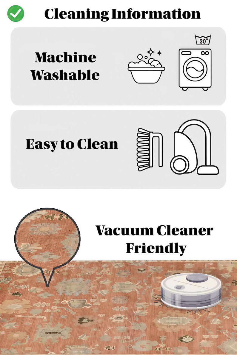 The image is a collage of three images, each depicting a different cleaning device or appliance, along with text providing information about their features.