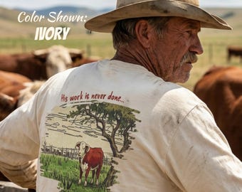 Old Bull Rancher Vibes T-Shirt | Robert Earl Keen Inspired Tee