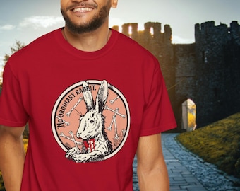 No Ordinary Rabbit T-Shirt, Holy Grail Inspired, Vintage Style Graphic Tee