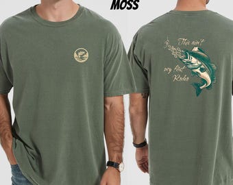 Western Fishing T-Shirt, Ain't My First Rodeo, Comfort Colors Tee