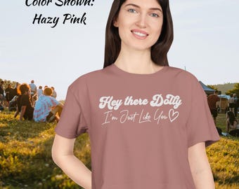 Willow Avalon Festival Hey There Dolly Crop Tee | Country Music Concert