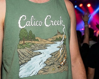Stephen Wilson Jr. Fan Tank Calico Creek Concert Tank Top | Music Tour Tee