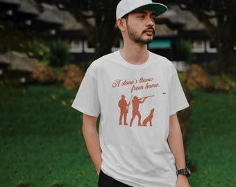 Skeet Shooting Tee, Red Clay Strays T-Shirt, Hunting Graphic Unisex Shirt - Clay Pigeon Shooter Gift, Hunting Enthusiast Apparel, Sporting