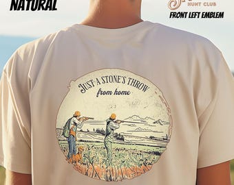The Strays Hunt Club Unisex Tee, Bird Hunting T-Shirt, Outdoor Apparel, Hunter Gift, Wildlife Lover Shirt, Nature Enthusiast Top