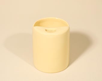 Smörkul resemugg keramisk mjuk estetisk kopp med lock modern handgjord keramik dricksglas kaffeglas presenter hemmakontor