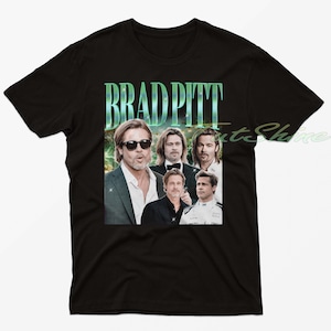 Brad Pitt Shirt, Brad Pitt Tshirt, Brad Pitt Fight Club Shirt, Brad Pitt Fan Tees, Brad Pitt Merch, Brad Pitt Poster, Vintage Brad Pitt Tees
