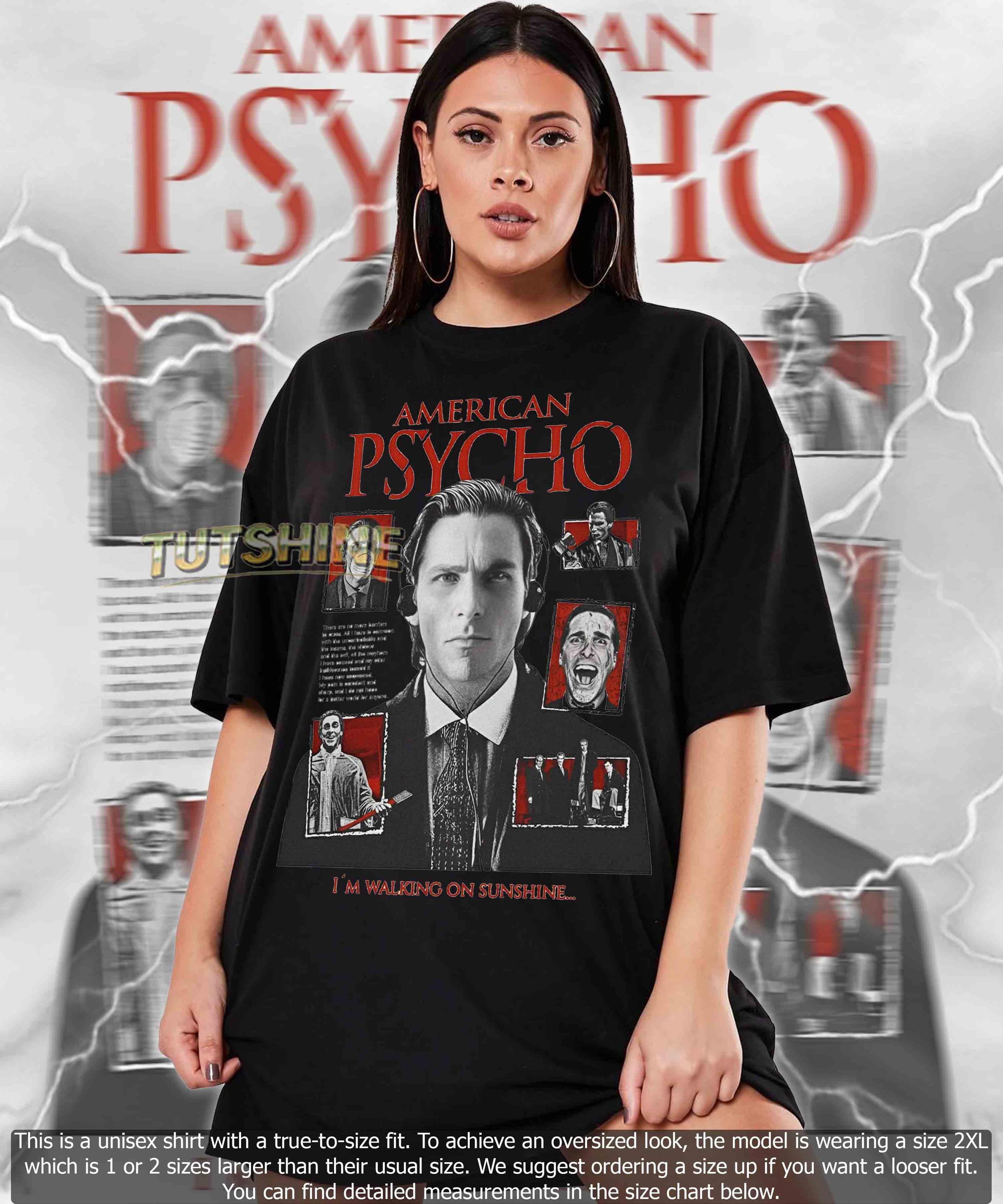 American psycho tee - Etsy 日本
