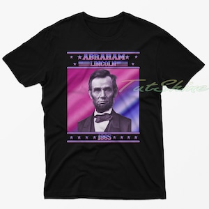 Camiseta del teatro de Abraham Lincoln Ford, camiseta patriótica del presidente de EE. UU., divertida camiseta de Lincoln, 4 de julio, día de la independencia, regalo histórico