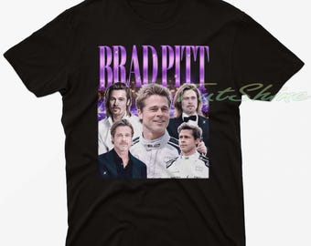 Vintage Brad Pitt Fan T-Shirt