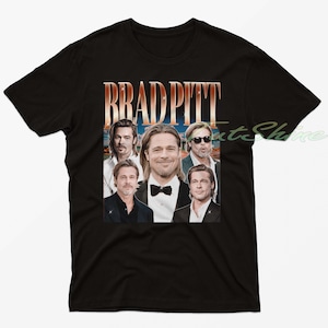 Brad Pitt Shirt, Brad Pitt Tshirt, Brad Pitt Fight Club Shirt, Brad Pitt Fan Tees, Brad Pitt Merch, Brad Pitt Poster, Vintage Brad Pitt Tees