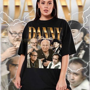 Maglietta retrò limitata di Danny Devito - Maglietta di Danny Devito, Maglietta di Danny Devito, Felpa con cappuccio di Danny Devito, Maglietta di Danny Devito, Felpa di Danny Devito