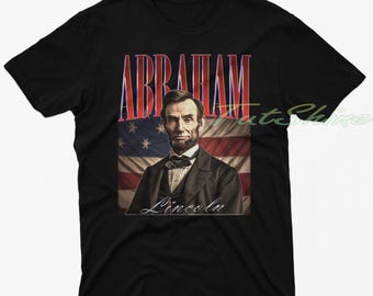 T-shirt Abraham Lincoln, Ford's Theatre, president van de patriottische VS