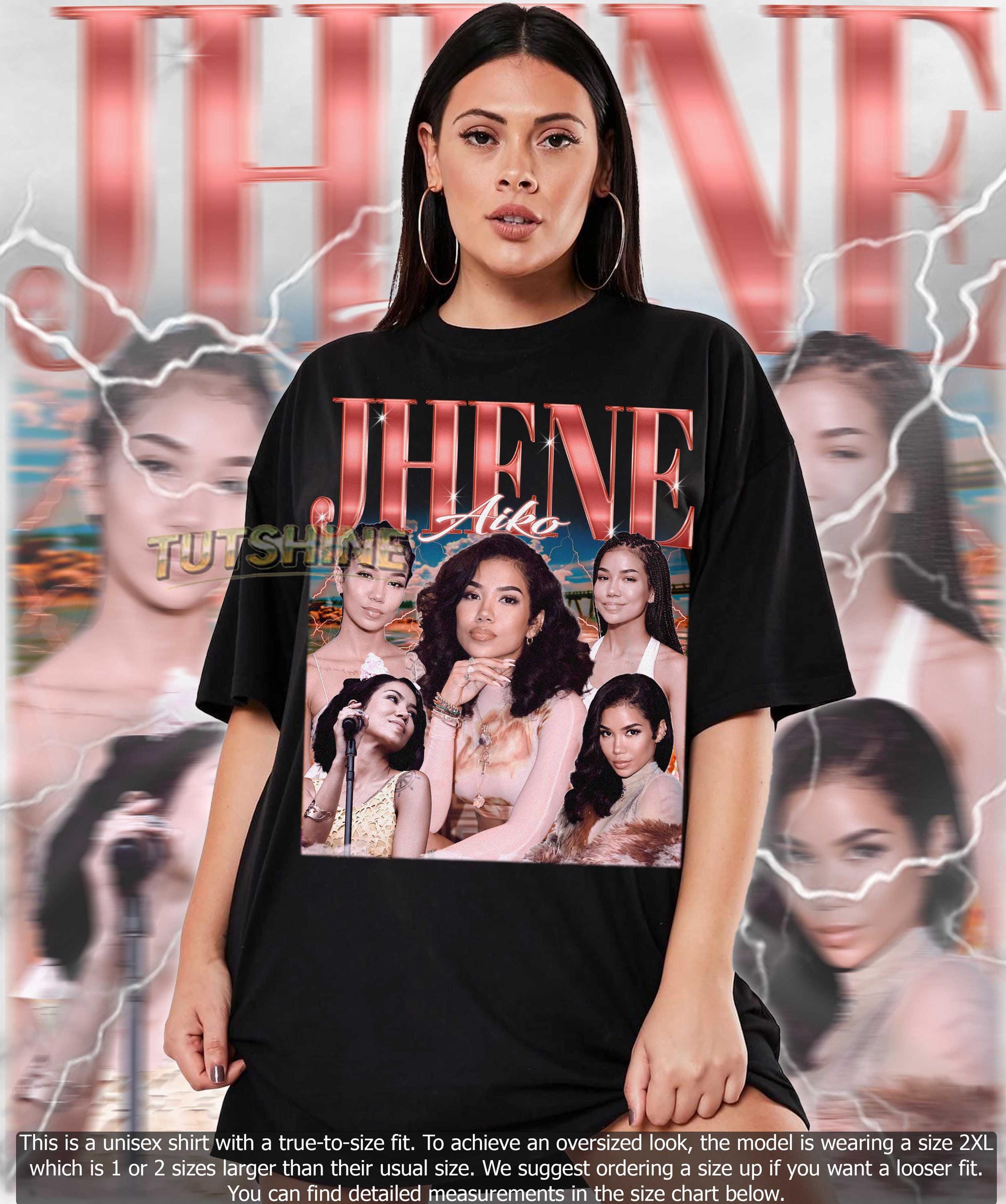 【限定版】Jhené Aiko collage vintage Tシャツ XL 限定版】Jhené Aiko collage vintage Tシャツ XL Jhené Aiko Tee
