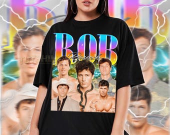 Camicia omaggio a ROB RAUSCH, camicia retrò di Rob Rausch, maglietta degli anni &#39;90 di Rob Rausch, maglietta Bootleg di Rob Rausch, maglietta dei fan di Rob Rausch