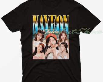 Nayeon Twice Retro Kpop Tour Shirt, Vintage Fan Tee - Etsy