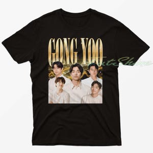 Gong Yoo Tshirt, Gong Yoo Shirt, Gong Yoo Vintage Tshirt, Gong Yoo Retro Shirt, Gong Yoo Tees, Kdrama Shirt, Kdrama Gift Shirt, Kdrama Fan