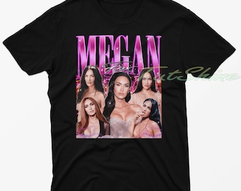 Vintage Megan Fox T-Shirt, Retro Actress Tee