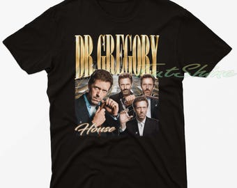 Retro Gregory House T-Shirt, 90s Vintage Style Tee