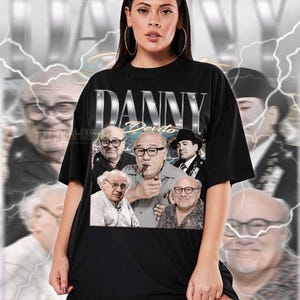 Maglietta retrò limitata di Danny Devito - Maglietta di Danny Devito, Maglietta di Danny Devito, Felpa con cappuccio di Danny Devito, Maglietta di Danny Devito, Felpa di Danny Devito