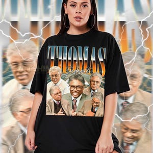 Vintage shirt THOMAS SOWELL, T-shirt Thomas Sowell Hommage, T-shirts Thomas Sowell fan, Thomas Sowell retro shirt jaren 90, Thomas Sowell merchandise cadeau