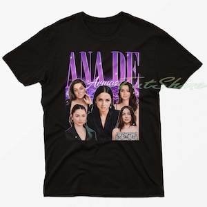 ANA DE ARMAS Vintage Shirt, Ana de Armas Homage Tshirt, Ana de Armas Fan Tees, Ana de Armas Retro 90s Sweater, Ana de Armas Merch Gift