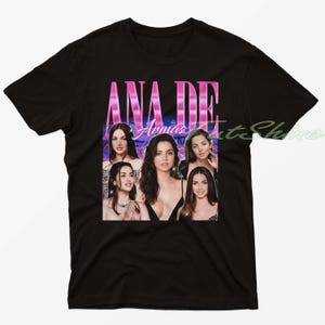 ANA DE ARMAS Vintage Shirt, Ana de Armas Homage Tshirt, Ana de Armas Fan Tees, Ana de Armas Retro 90s Sweater, Ana de Armas Merch Gift