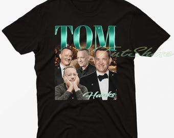 Tom Hanks-shirt: gepersonaliseerd vintage cadeau voor hem/haar.