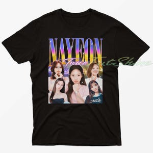 TWICE/This is for NAYEON/Tシャツセット T-SHIRT〈BLACK〉【M】/ NAYEON / TWICE『THIS IS FOR』 – JYP