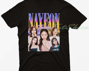 新品未開封 TWICE ツアー Tシャツ NAYEON Lサイズ T-SHIRT〈BLACK〉【L】/ NAYEON / TWICE『THIS IS FOR』 – JYP JAPAN