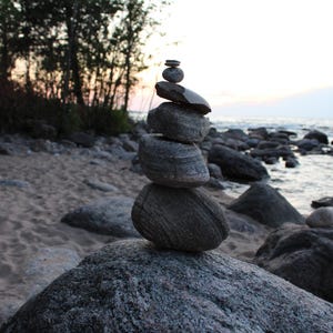 Stacked rocks