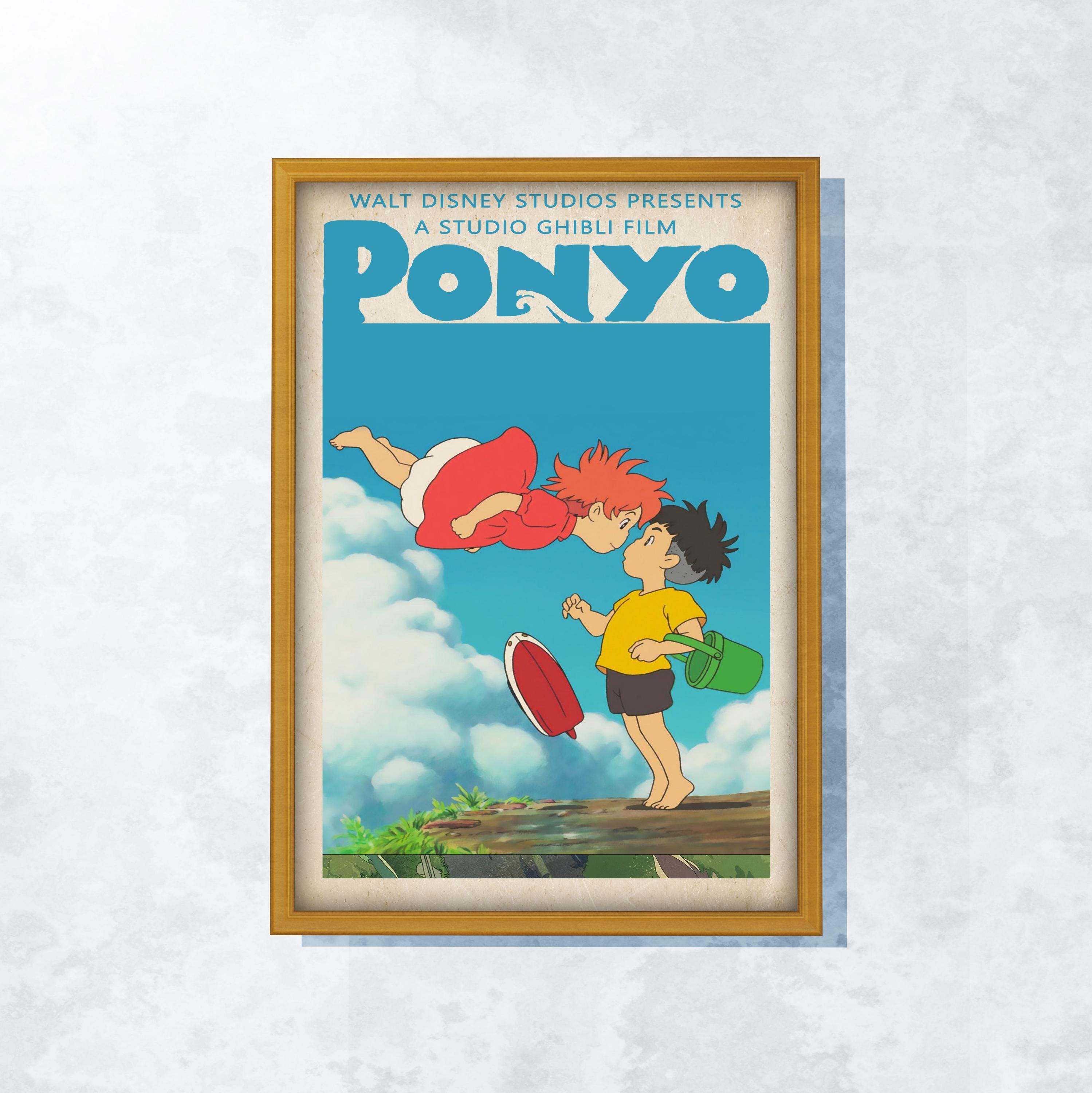 崖の上のポニョ ポスター 3枚セット スタジオジブリ プリント