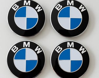 4x BMW 68mm Nabendeckel Felgendeckel Nabenkappe Radkappen Abdeckung