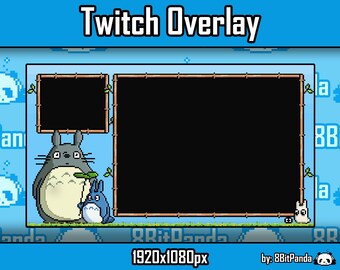 Nakładka Twitch Totoro