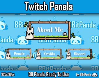 Panele Retro Twitch Totoro