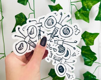 Hand-Drawn Character Set