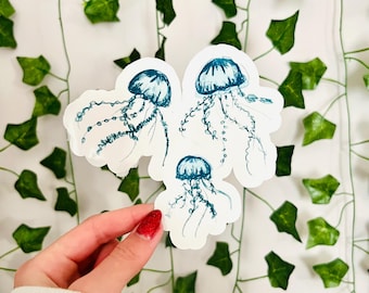 Handrawn Jellyfish sticker