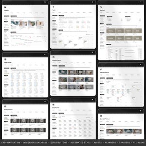 2026 Notion Life Planner | All-in-One Notion Template | Notion Planner Template | Notion Dashboard Aesthetic | Second Brain Digital Planner image 5