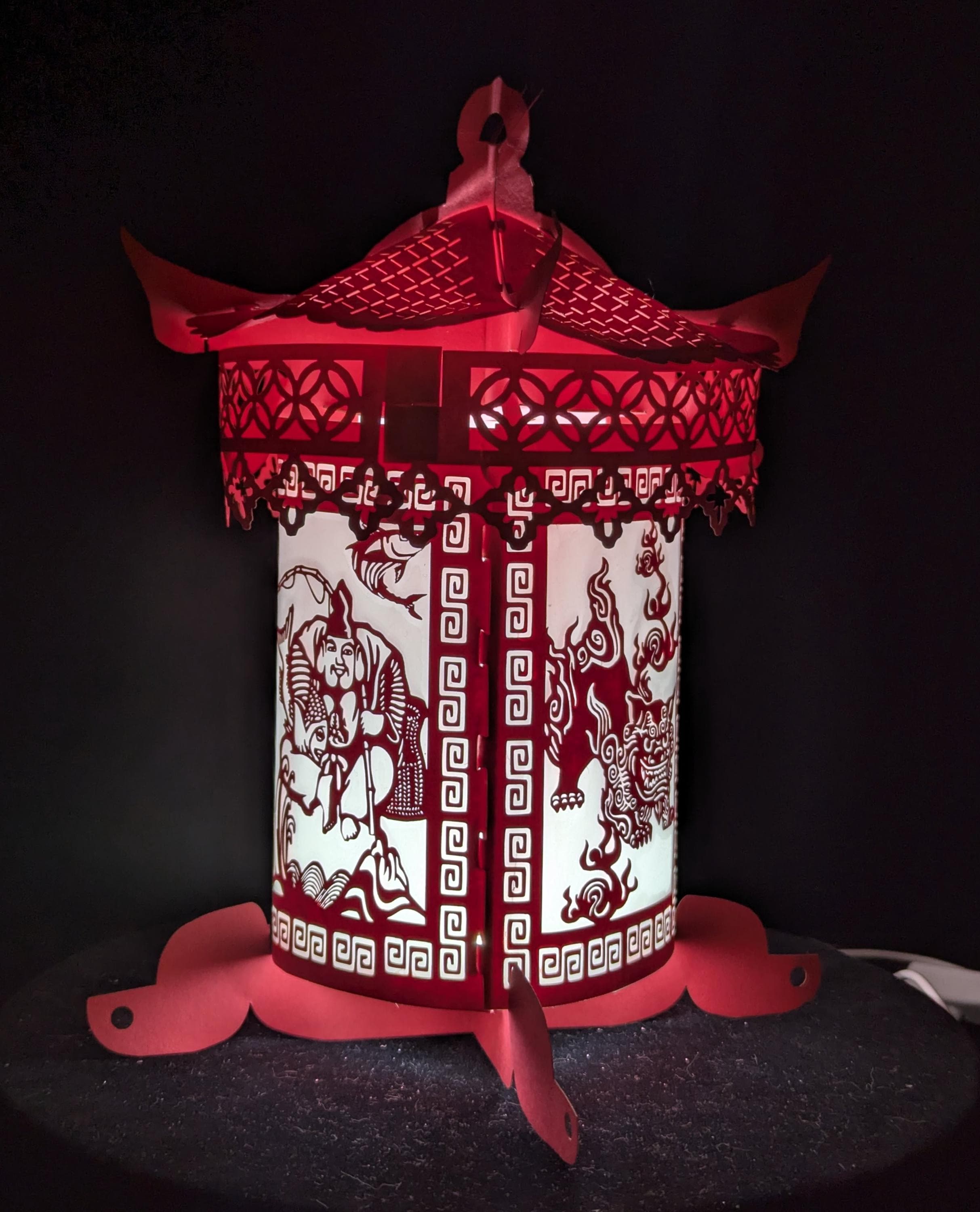 Miniature chinese lanterns dollhouse - Etsy 日本