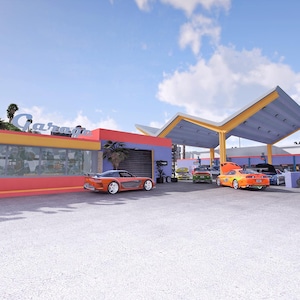 CARTE - Fast and Furious Tej Garage Shop - FiveM MLO