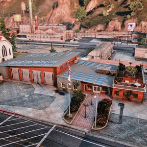 KAART - Brandweer Sandy Shores - FiveM MLO