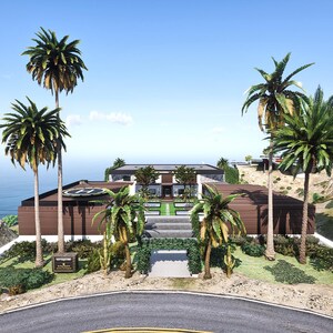 CARTE - Visite du manoir du 424 Tongva Hills - FiveM MLO