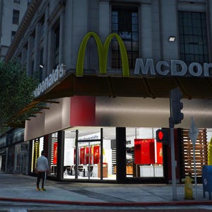 MAPA - McDonald's Legion Square - FiveM MLO
