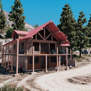 CARTE - Cabane en rondins - FiveM MLO