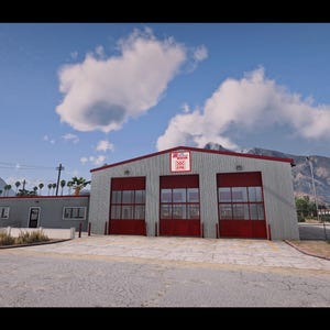 CARTE - Caserne de pompiers de Sandy Shores - FiveM MLO