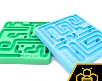 Pipe Maze - Double Sided Brain Teaser